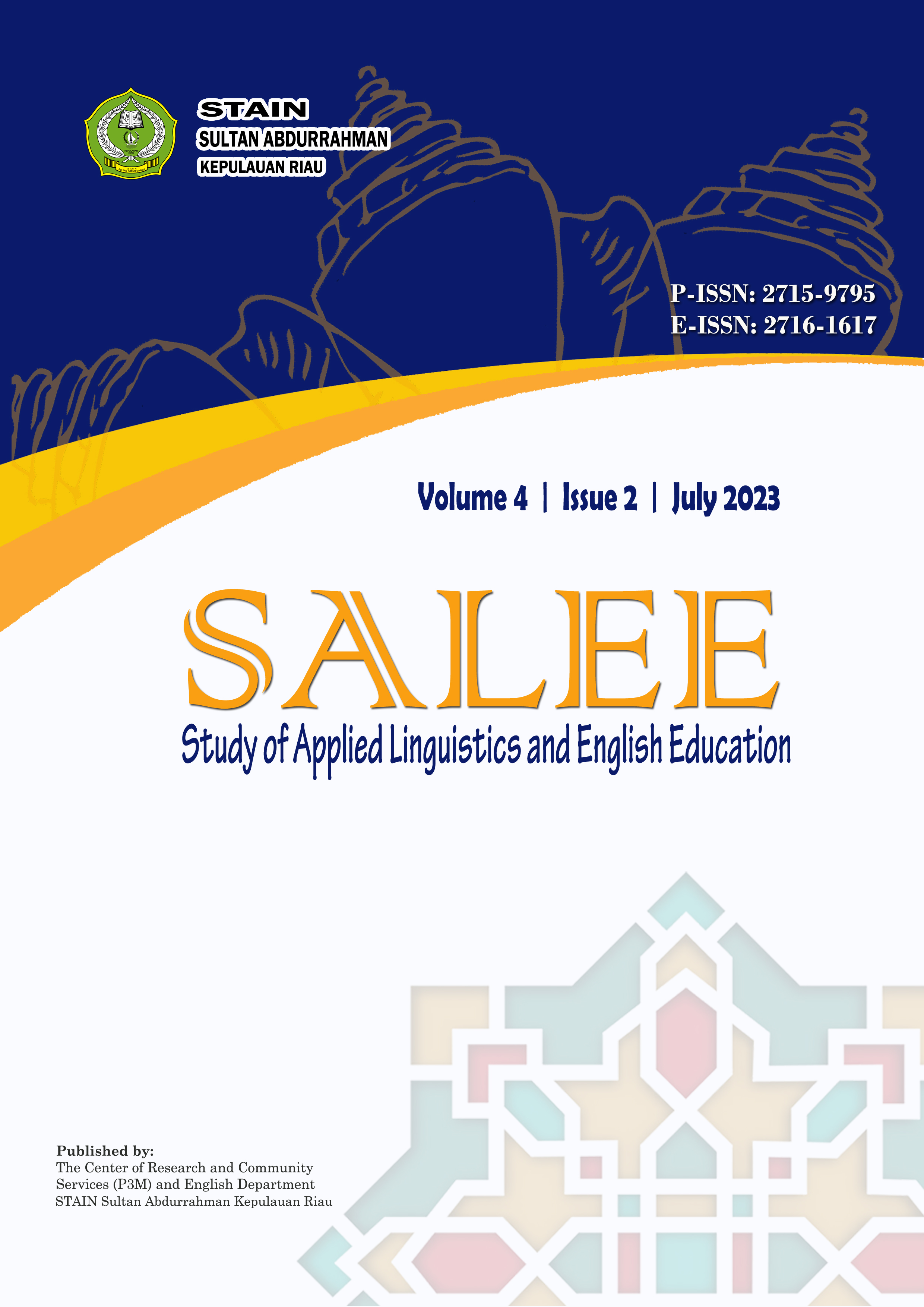 SALEE: Study of Applied Linguistics and English Education